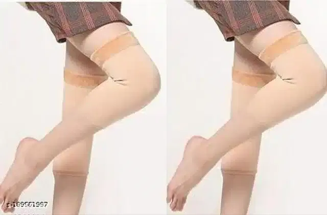 Woolen Knee Protector, Beige, Set of 2