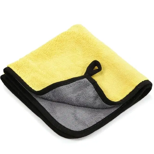 Microfiber Cloths for Vehicles Cleaning, Multicolour, Pack of 1