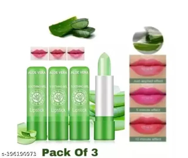 Magic Lip Balm, Pink, Pack of 3
