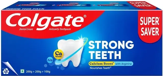 Colgate Strong Teeth Anticavity Toothpaste - 500 g