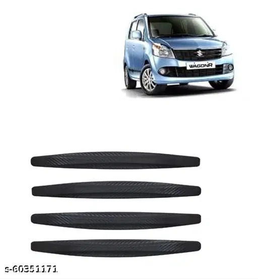 Plastic Car Bumper Protector, Multicolor, Pack of 4