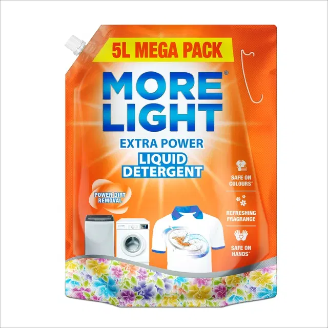 More Light Extra Power Liquid Detergent 5 L (Refill)