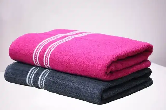 Bath Towel, 27x54 inches, Pack of 2, Multicolor
