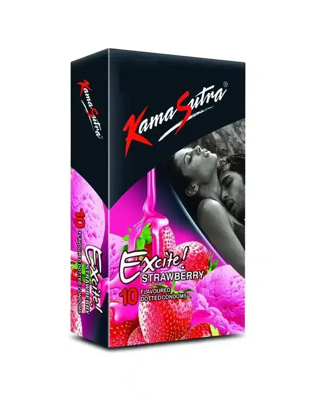 KamaSutra Condoms for Men, Pack of 10