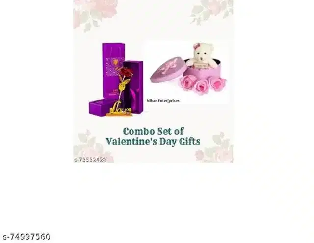 Gift Set for Valentines, Multicolor, Set of 2