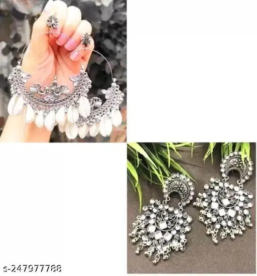 Latest Combo Pack of 2 Earrings