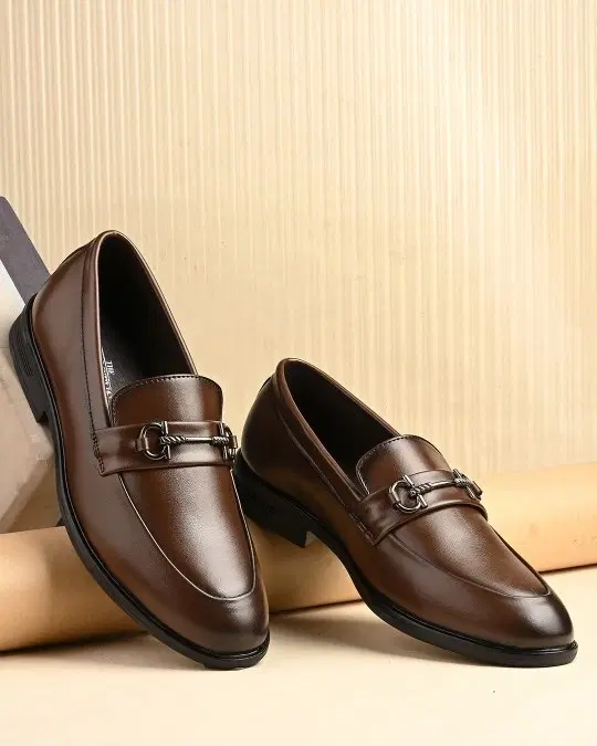 Loafers for Men (Brown, 7)