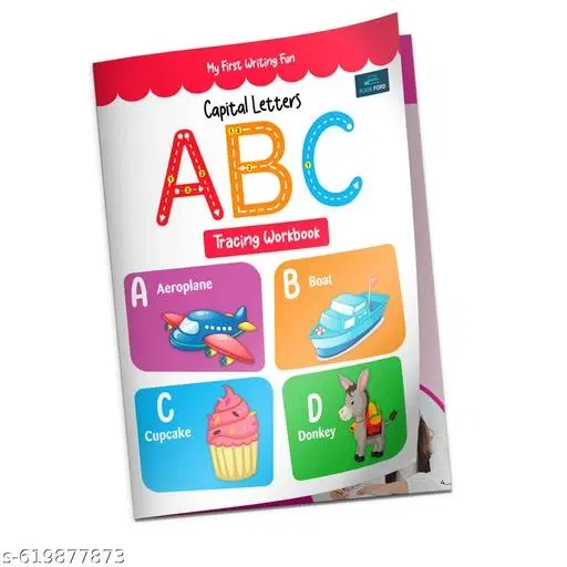 My First Writing Fun – Capital Letters ABC Tracing Workbook for Kids | Early Learning Writing Practice Book for Preschool Nursery Kindergarten | Handwriting Improvement & Fine Motor Skill Development