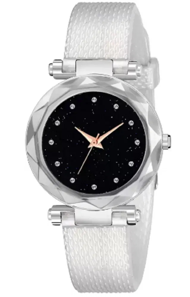 PU Strap Analog Watch for Women & Girls (Multicolor)