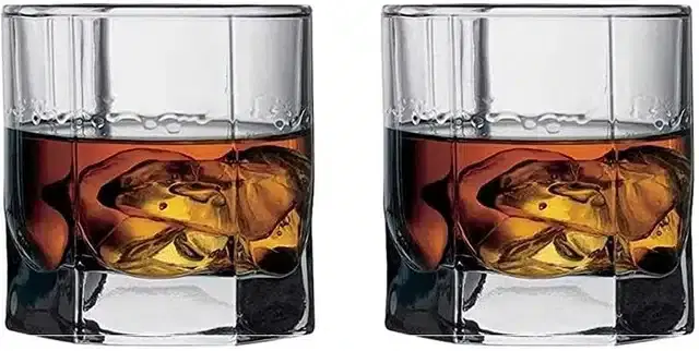 Liquor cum Cocktail Glasses, Transparent, 150 ml, Pack of 2