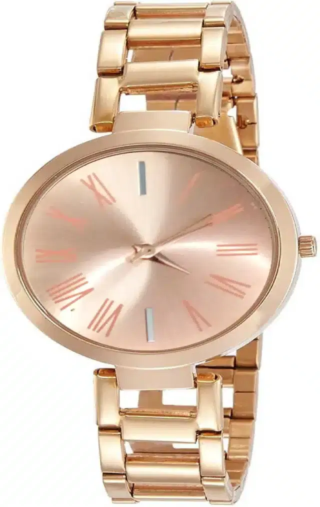 Analog Watches for Women (Rose Gold)
