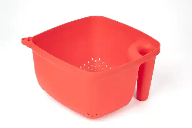 Vegetable Washing Bowl, Red