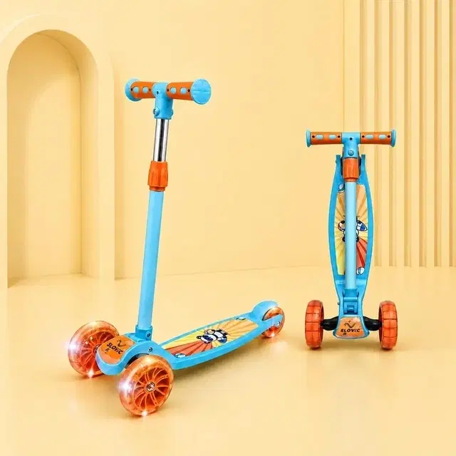 Slovic Kids Kick Scooter With Pvc Led Wheels