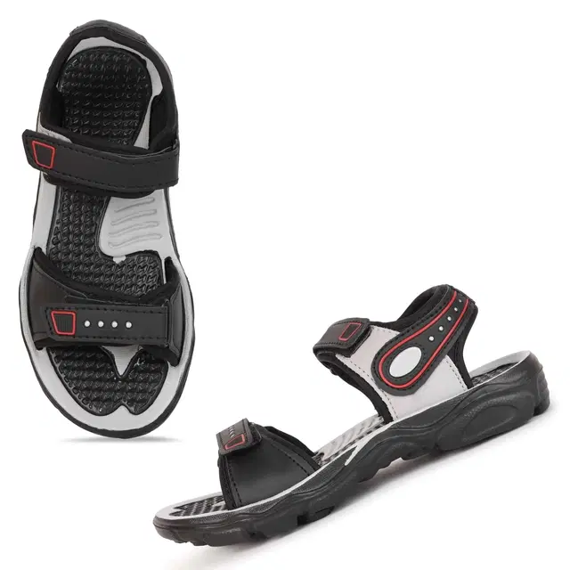 Sandals for Boys (Black, 2C)