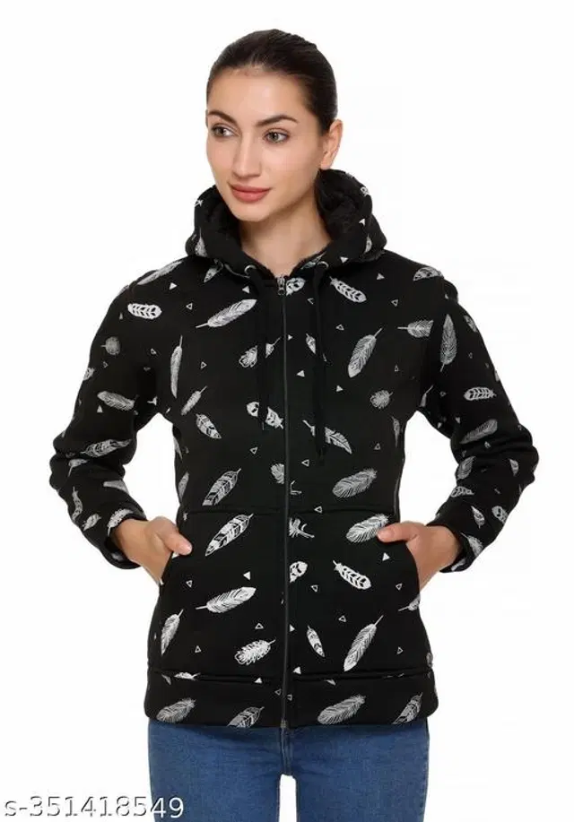 Woolen Sweater for Women (Black, S)