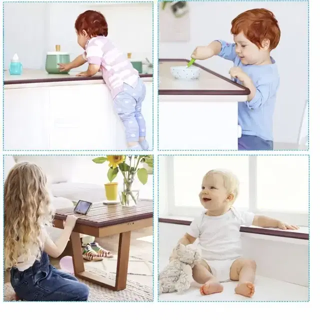 Baby Safety Strip Furniture Edge Guard Cushion Corner Cover 2 Meter Tape Infant Bump Protector (Pack Of 1)