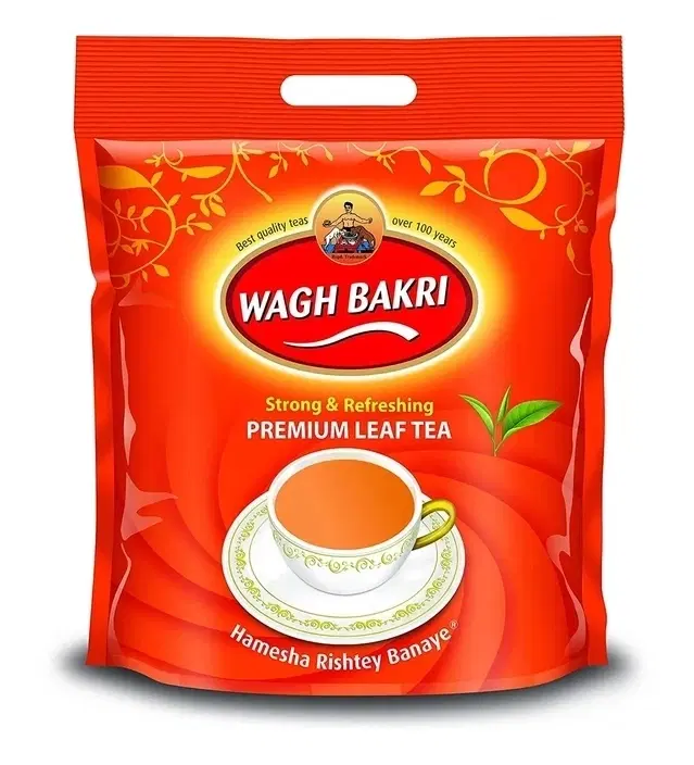 Wagh Bakri Premium Leaf Tea 1 kg Poly Pack