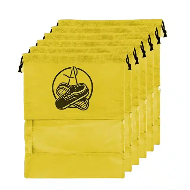 Shoe Cover, Pack of 6, Yellow