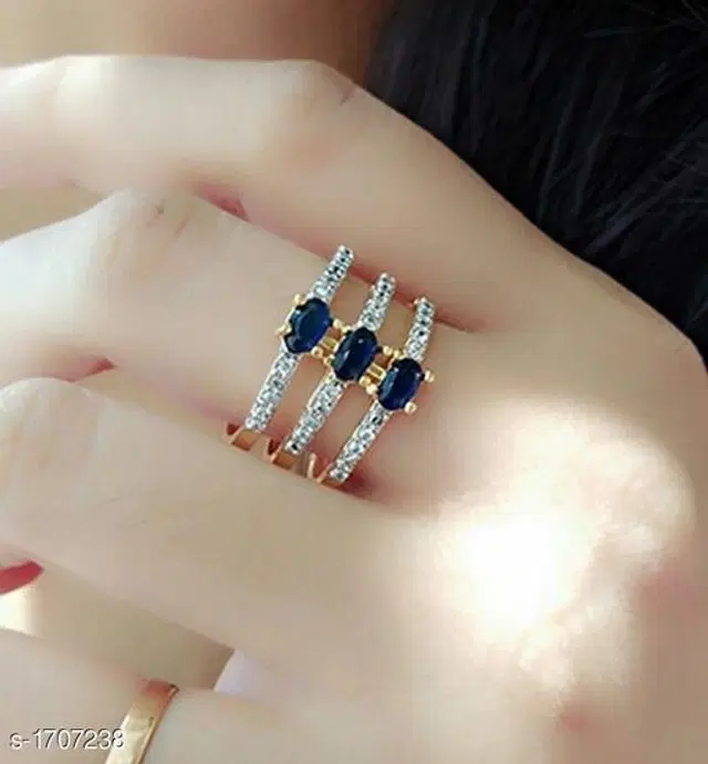 Alloy Ring for Women (Multicolor)