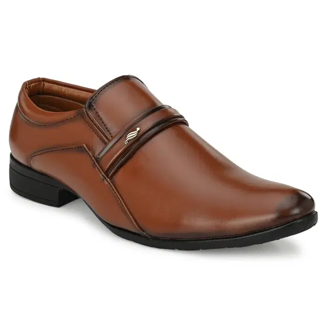 Formal Shoes for Men (Tan, 6)