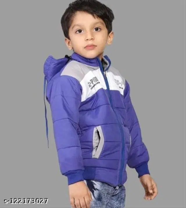 Polyester Jacket for Boys (Multicolor, 0-3 Months)