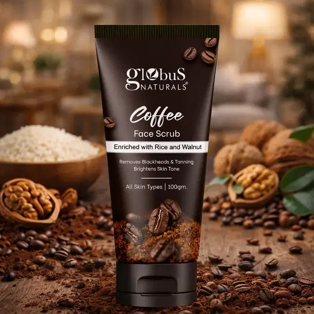 Globus Naturals Coffee Face Scrub 100 g
