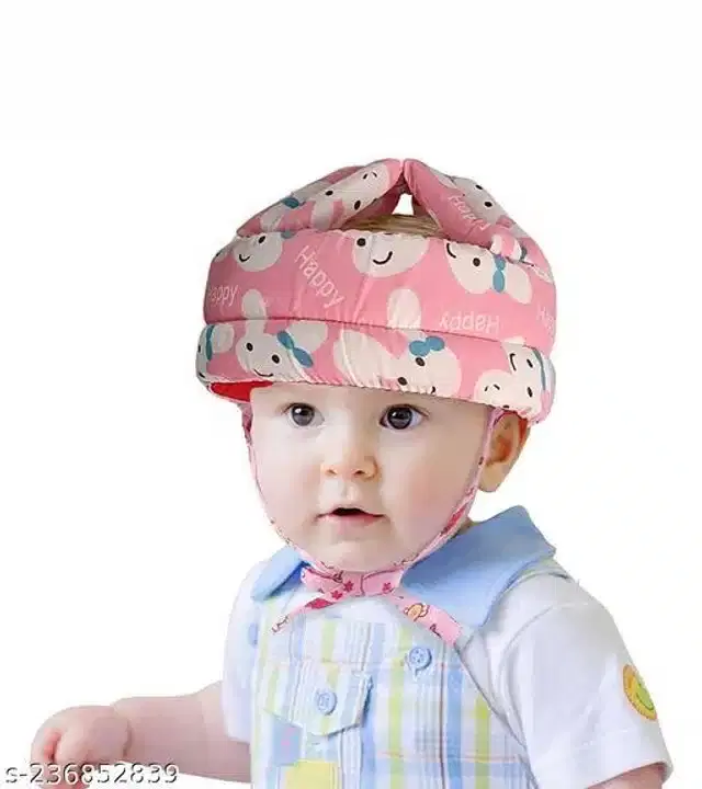 Baby Safety Helmet (Pink, 1- 2 Years)