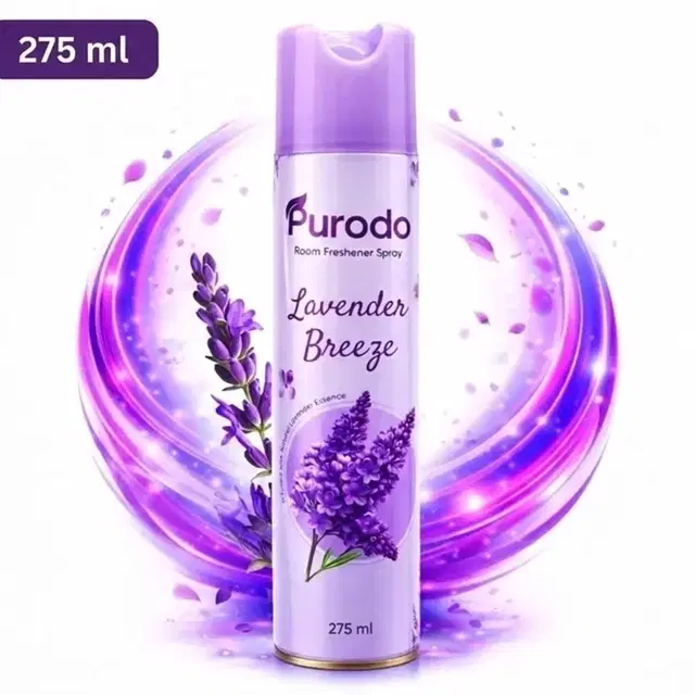 Purodo Air Freshener Spray 275 ml Lavender Breeze