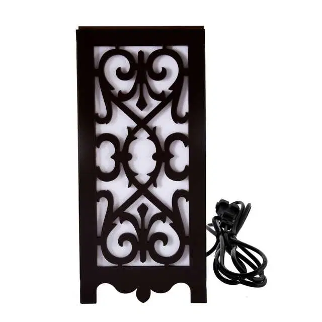 New Crafts Wooden Table Lamps For Home Decoration Living Room, 26X12X12 cm, Brown, NC-0140