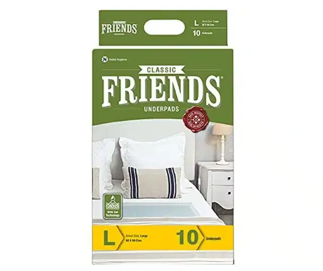Friends Classic Adult Diapers, Pack of 10, XXL