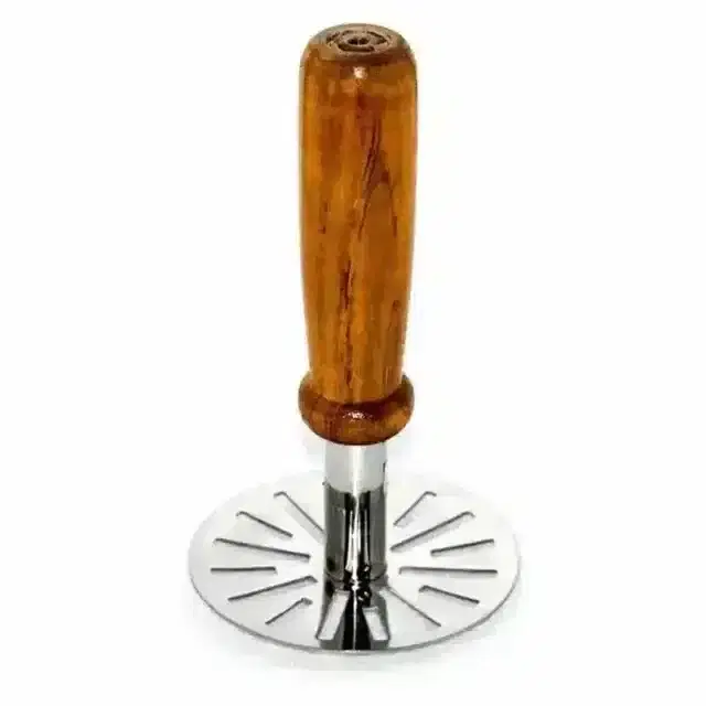Pallavi Trading Masher Multifunctional Masher With Wooden Handle, Multicolor