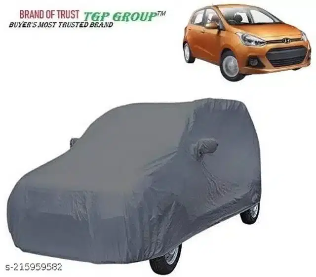 Taffeta Waterproof Car Cover for Hyundai Grand i10, Multicolor