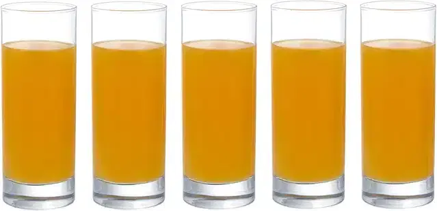 Liquor cum Cocktail Glasses, Transparent, 300 ml, Pack of 5