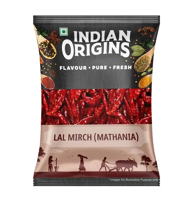 Indian Origins Lal Mirch (Mathania) 50 g