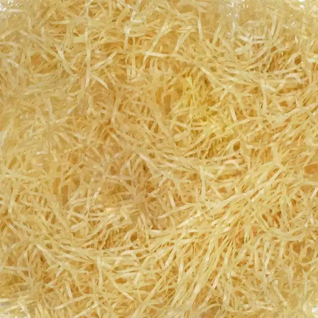 Paper Grass for Art & Crafts, Yellow, 50 g