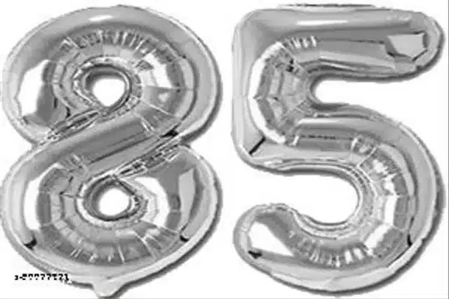 Number Foil Balloon, Assorted, Pack of 1