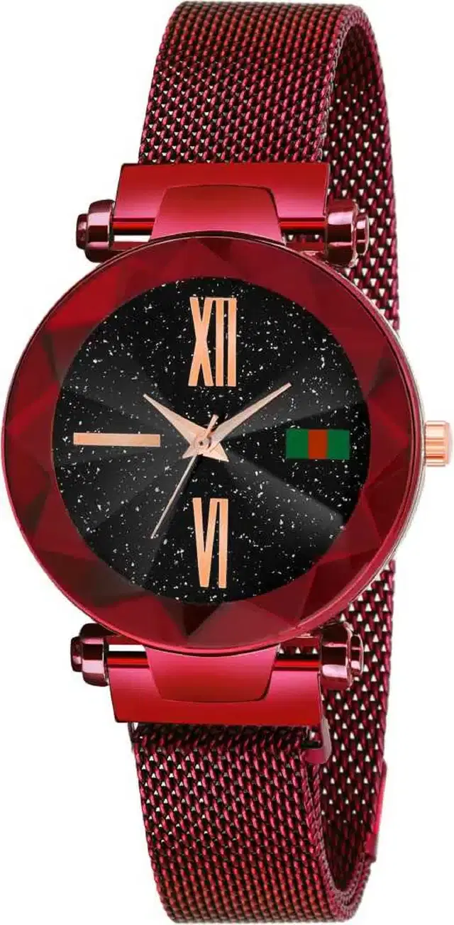 Women's Analog Watches, Pack of 1 (Red)