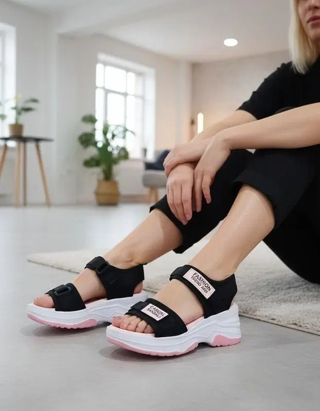 Sliders for Women, Pink (4)