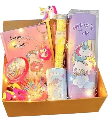 Unicorn magical time student kit, 9 items kit , supply set 1 (Pack of 1)
