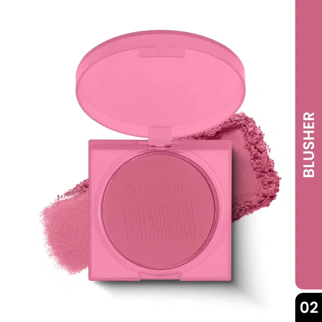 Seven Seas Blusher Eyeshadow, Chic Pink