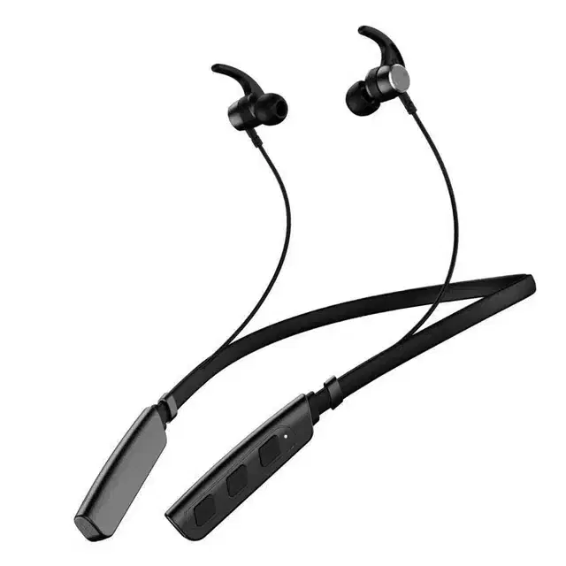 Wireless Neckband with ASAP Charge , Black, In the Ear