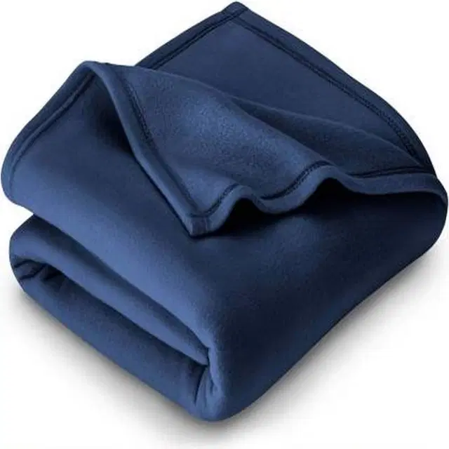 Fleece Blanket, Blue, 60x90 Inches