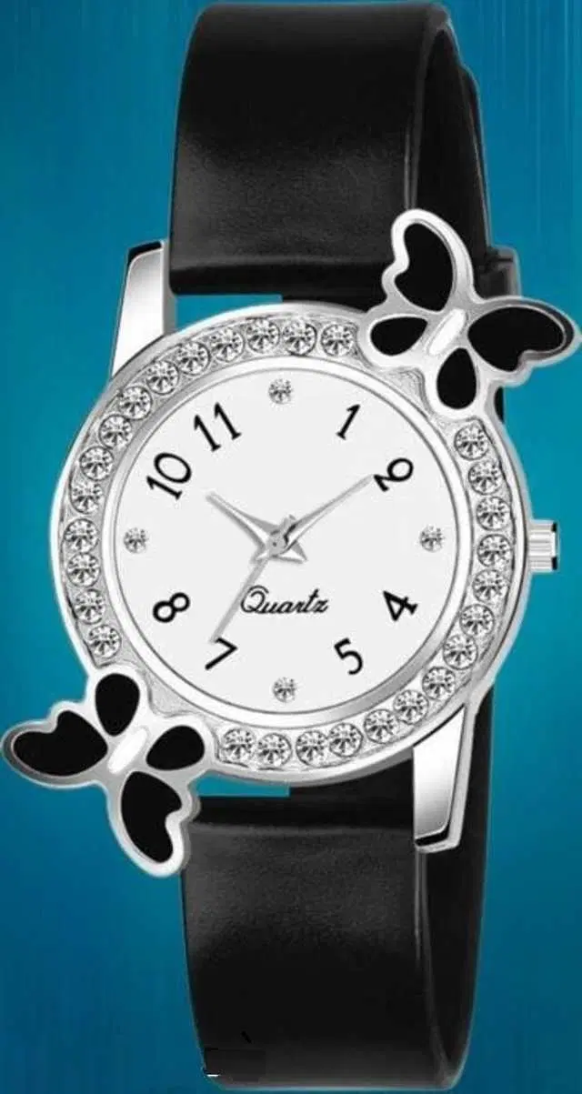 Analog Watch For Womens (Black) (WS-10)