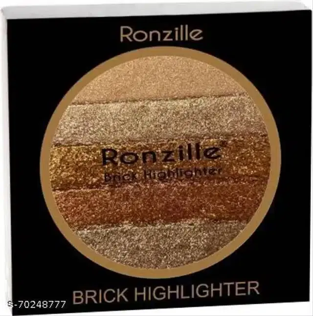 Ronzille Shimmer Brick Highlighter, Multicolor