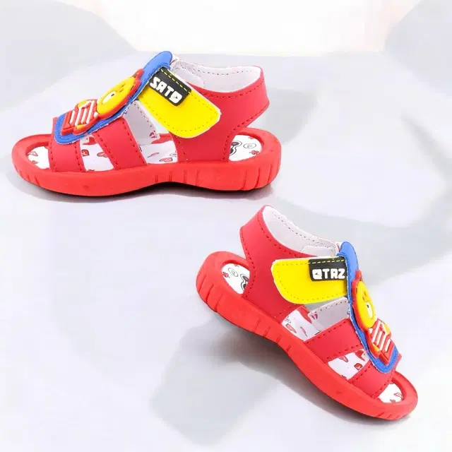 Sandals for Kids (Red, 15)