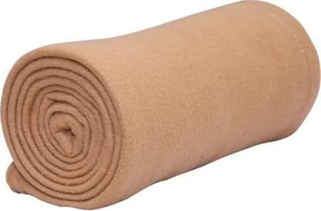 Fleece Blanket, Cream, 60x90 Inches