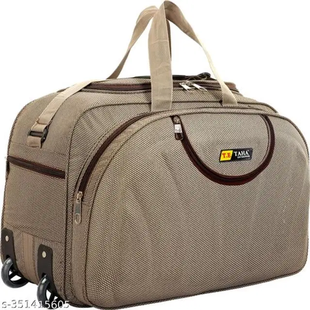 Polyester Duffel Bags, Brown