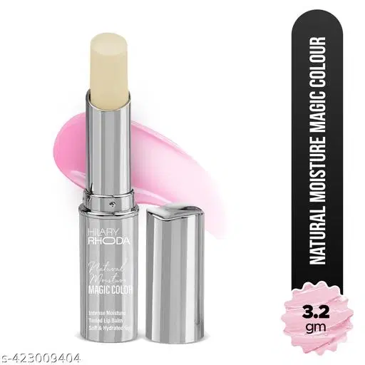 Hilary Rhoda Natural Moisture Magic Colour Lip Balm | Tinted & Ph Lip Balm | Hydrating & Moisturising Lip Balm | With Grape Seed Extract 3 g