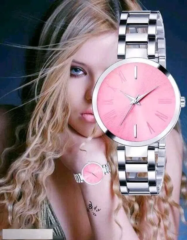 Analog Watch For Womens (Silver) (WS-69)