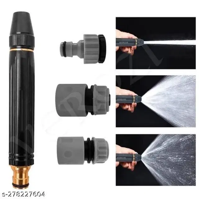 Metal Nozzle Spray Gun, Black